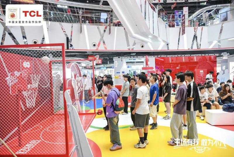 女篮亚洲杯现场直播盛宴，TCL C12K引爆东莞京东MALL(图3)